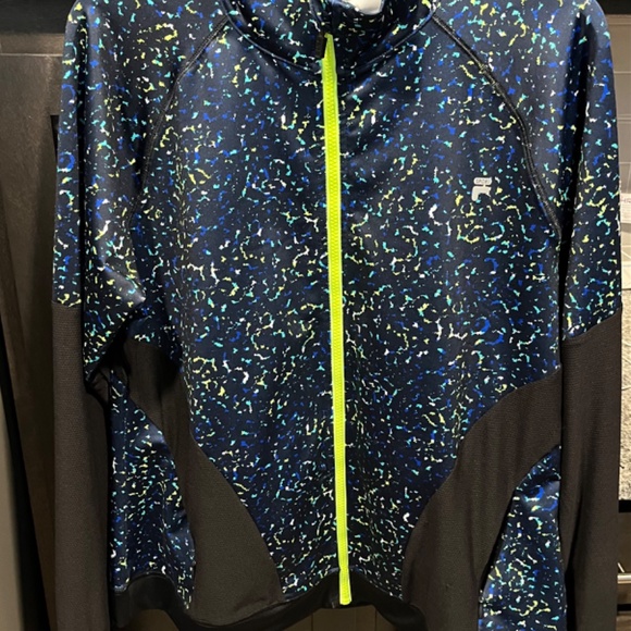 Woman’s FILA Sport Jacket Zipper front side, Size XL - Picture 14 of 14